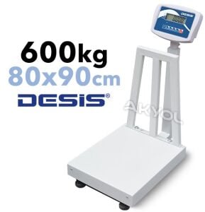 Desis B5 Elektronik Tartım Kantarı 600KG - 80x90CM