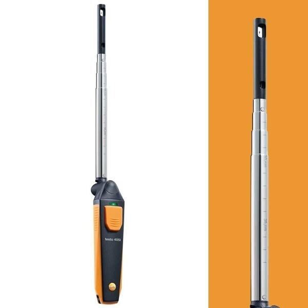 Testo 0560 1405 405i Akıllı Telefon ile Kullanılabilen Hot Wire Anemometre