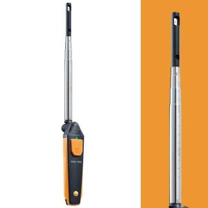 Testo 0560 1405 405i Akıllı Telefon ile Kullanılabilen Hot Wire Anemometre