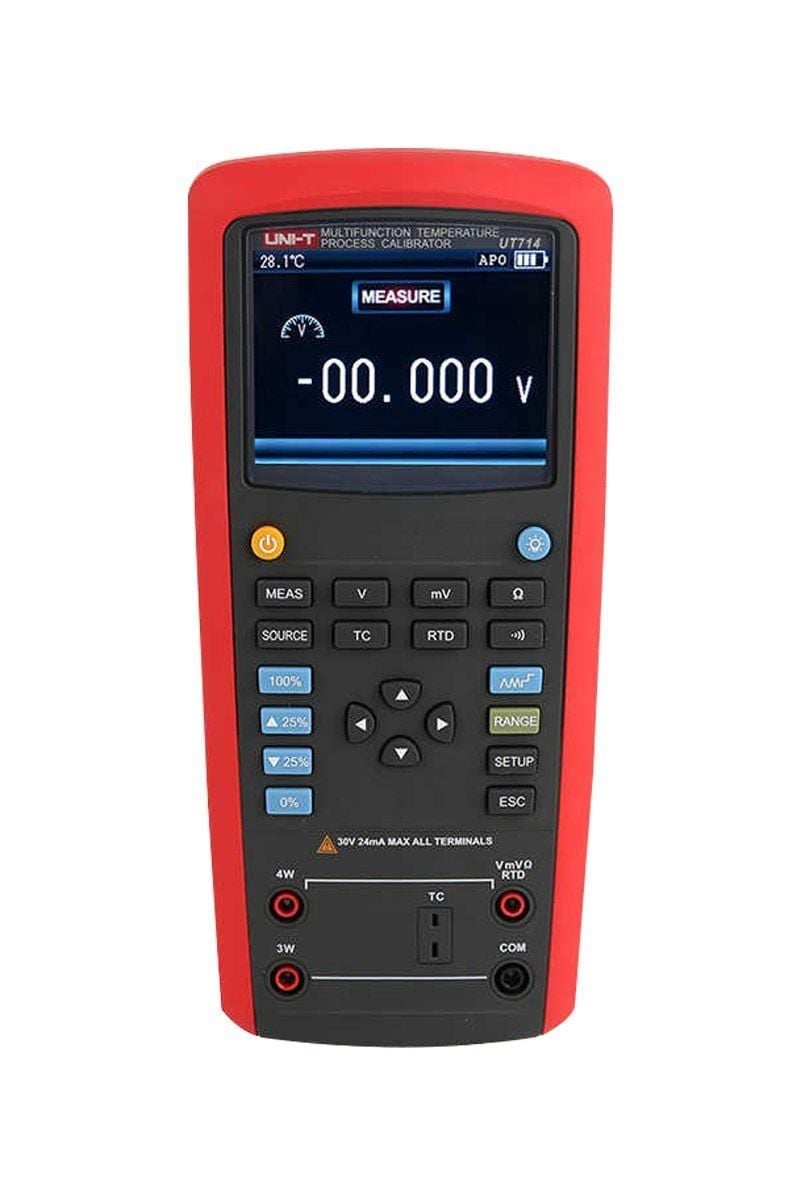 Unit UT-714 Dijital Çok Fonksiyonlu Sıcaklık Proses Kalibratörü