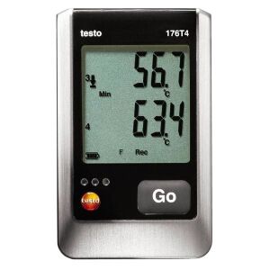 Testo 0572 1764 176 T4 Sıcaklık Kayıt Cihazı 4 Kanallı