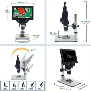 Class CMS 071 Ledli LCD Ekranlı Mikroskop