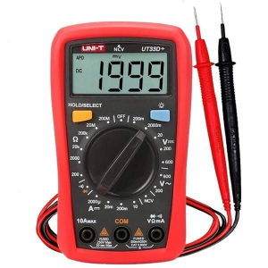 Unit UT33D+ 600V 10A Dijital Multimetre Ölçü Aleti