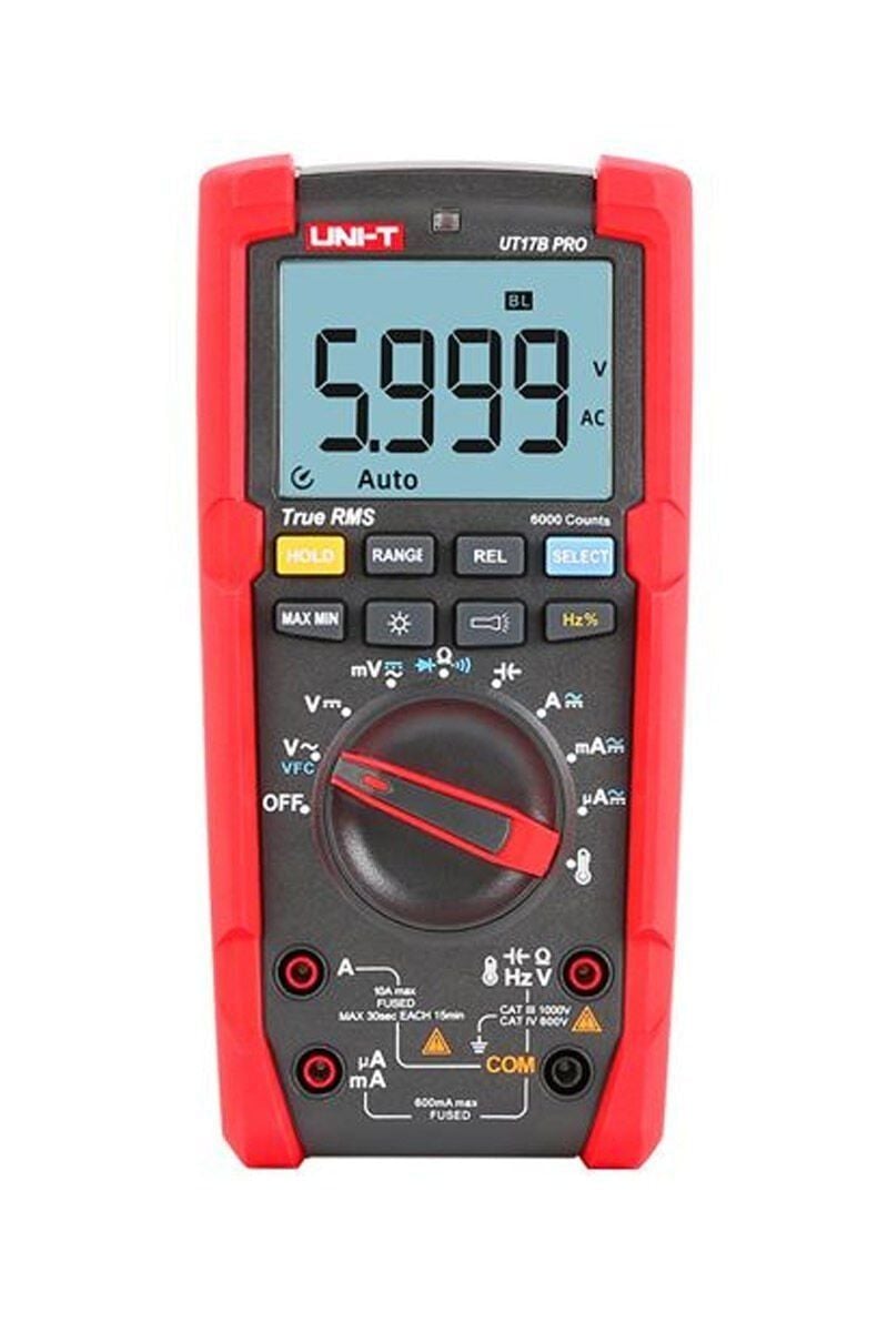 Unit UT17B PRO 1000V True RMS Dijital Multimetre
