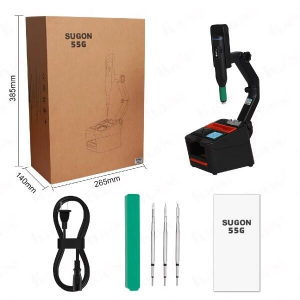 Sugon 55G Kablosuz Şarjlı Havya Lehim İstasyonu C210 Uyumlu