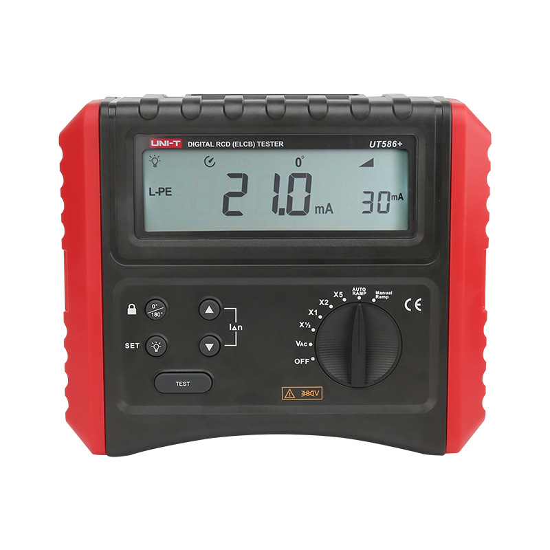Uni-t UT586+ Dijital RCD (ELCB) Test Cihazı