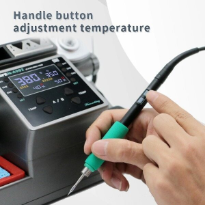 Aifen A902 350W 3 Kollu Akıllı Havya Lehim İstasyonu C115 C210 C245 C470 Uyumlu