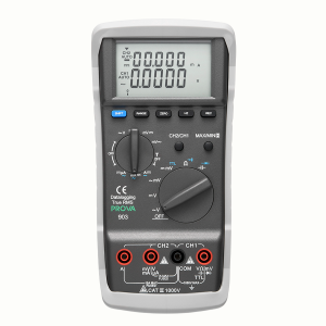 PROVA 903 Hassas Dijital Multimetre (Çift Kanal, Datalogger)