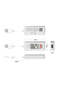 Unit UT658B Dijital Usb Güç Ölçer