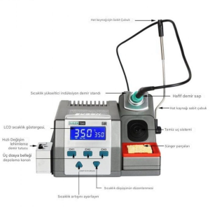Sugon T26D 120W C210 Havya Lehim İstasyonu 3 Uçlu