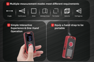 Unit  LM60mi Mini 60MT Lazer Mesafe Ölçer