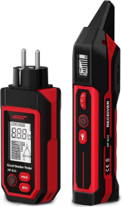 NOYAFA NF-824EU Devre Kesici Bulucu ve GFCI Test Cihazı LCD Ekranlı NCV