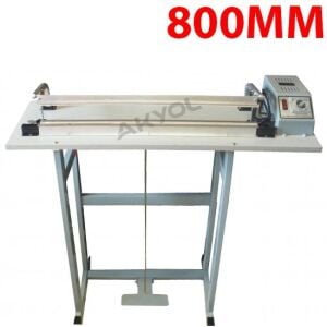 OEM SFTD 800 80CM Ayaklı Poşet Yapıştırma Makinesi (Kesmeli)