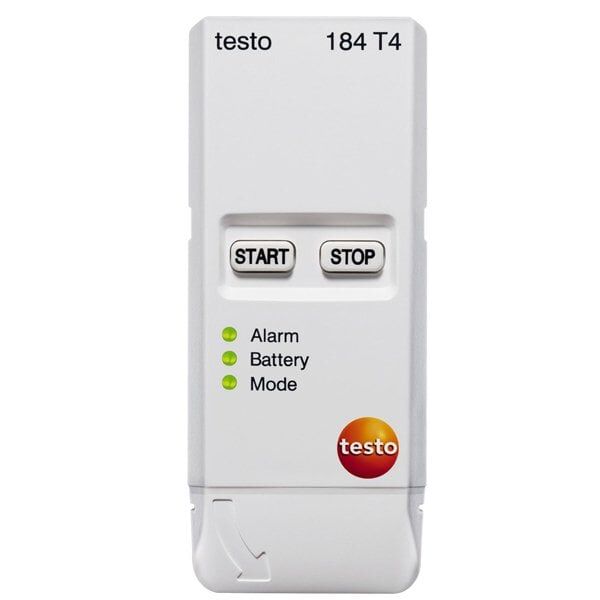 Testo 0572 1844 184 T4 Nakliye Araçları İçin Sıcaklık Kayıt Cihazı