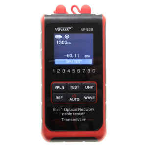 NOYAFA NF-926 6’sı 1 Arada Fiber Optik Test Cihazı OPM VFL Işık Kaynağı Fiber Tanımlayıcı