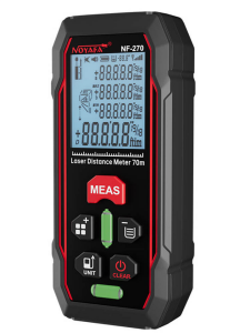 NOYAFA NF-270 Lazer Mesafe Ölçer 70mt ±1.5mm Alan Hacim Pisagor Ölçüm Cihazı