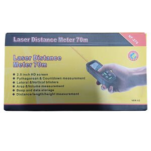 NOYAFA NF-270 Lazer Mesafe Ölçer 70m ±1.5mm Alan Hacim Pisagor Ölçüm Cihazı