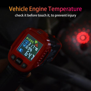NOYAFA HT-650C Temassız Kızılötesi Termometre -50°C ~ 800°C 12:1 IR Sıcaklık Ölçer