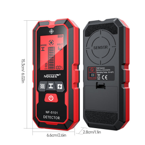 NOYAFA NF-5101 Duvar Dedektörü Metal Ahşap AC Kablo Bulucu LCD Ekranlı