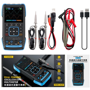 FNIRSI 2C23T+ 3'ü 1 Arada Çift Kanallı Tablet Osiloskop Multimetre Fonksiyon Jeneratörü