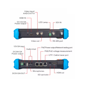 NOYAFA NF-IPC716 ADHS PRO 7” 4K CCTV Kamera Test Cihazı IP Analog PoE Tester