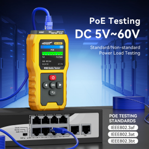 Noyafa NF-8504 PoE Kablo Test Cihazı 2.4 İnç LCD Ekranlı