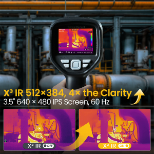 Thermal Master Thor001 Uzman Termal Kamera – 512×384 Çözünürlük, IR-Fuse™, 3,5” IPS Ekran