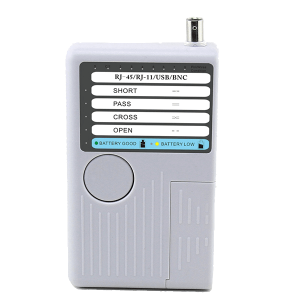 Noyafa NF-3468 4'ü 1 Arada Kablo Test Cihazı RJ11 RJ45 USB BNC