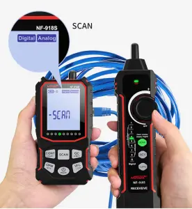 Noyafa NF-918S Ağ Kablosu Test Cihazı Optik Güç Ölçer ve VFL