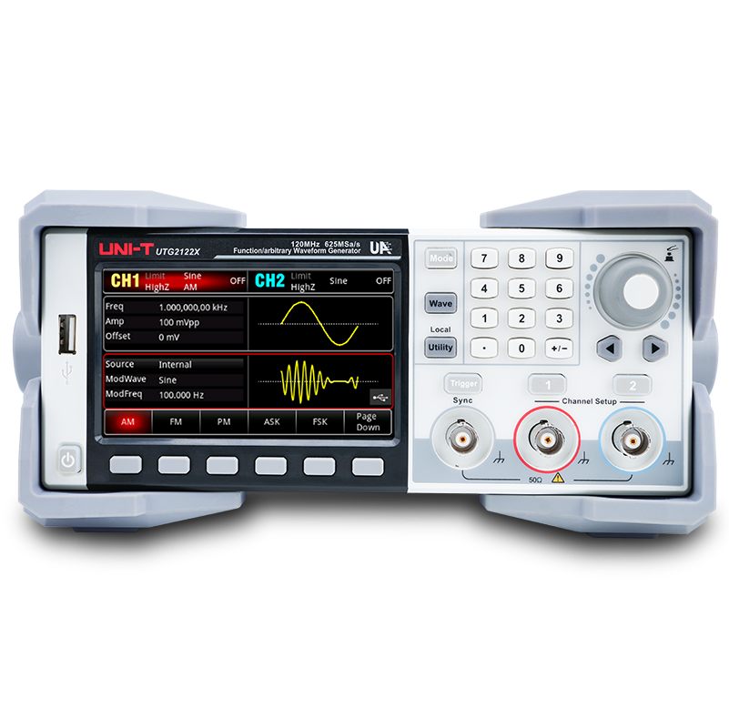 UNI-T UTG2122X 120MHz 2 Kanallı Dalga Formu Üreticisi