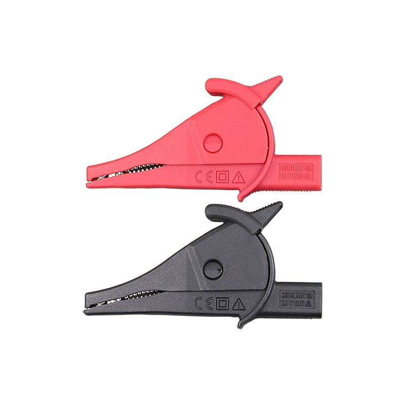 UNI-T UT-C02A Delikli Timsah Klips Seti CAT III 1000V / CAT IV 600V 10A