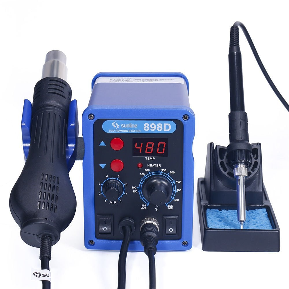 Sunline 898D Isı Ayarlı Havya 700W - 200°C - 480°C