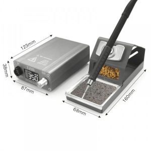 OSS Team T210 Dijital Lehimleme İstasyonu C210 Uyumlu Mikro Lehim Makinesi