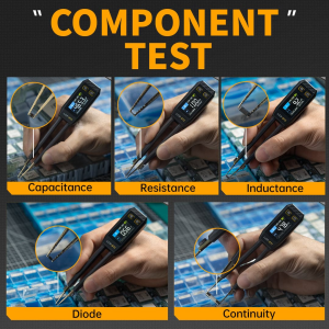 Fnirsi LCR-ST1 Mini Akıllı Dijital Cımbız LCR SMD ESR Transistör Test Cihazı
