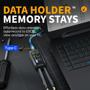 Fnirsi LCR-ST1 Mini Akıllı Dijital Cımbız LCR SMD ESR Transistör Test Cihazı