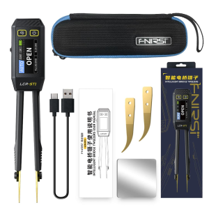 Fnirsi LCR-ST1 Mini Akıllı Dijital Cımbız LCR SMD ESR Transistör Test Cihazı