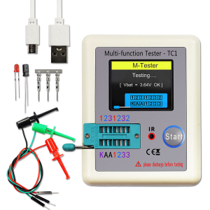 Fnirsi LCR-TC1 Çok Fonksiyonlu 1.8 Inch TFT Ekran Test Cihazı