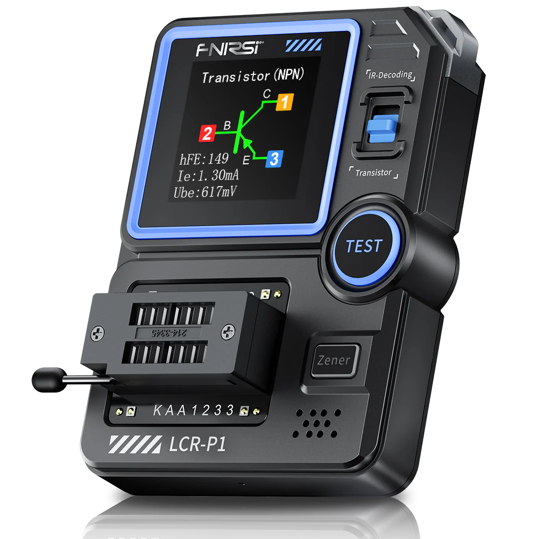 Fnirsi LCR-P1 Çok Fonksiyonlu Transistör  Test Cihazı