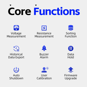 Fnirsi HRM-10 Pil Voltajı Dahili Direnç Test Cihazı
