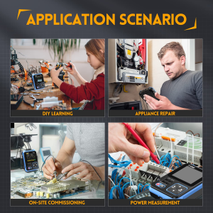 Fnirsi DSO-TC3 El Tipi Dijital Osiloskop Transistör Test Cihazı