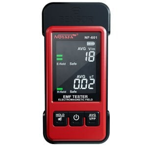 Noyafa NF-601 Elektromanyetik Radyasyon Ölçüm Dedektörü EMF Metre