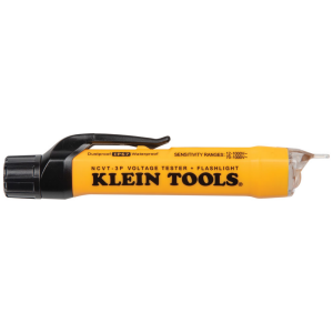 Klein Tools NCVT-3P Çift Aralıklı Temassız Gerilim Test Cihazı ve El Feneri 1000V