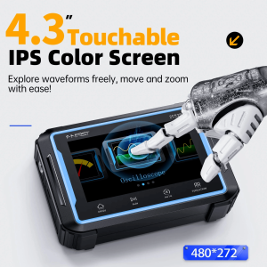 Fnirsi 2C53P 3in1 50MHz 2 Kanal 250MSa/s El Tipi Dijital Tablet Osiloskop & Multimetre & Sinyal Jeneratörü