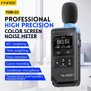 FNIRSI FDM02 Profesyonel Ses Seviyesi Ölçer Desibel Metre
