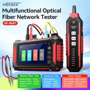 Noyafa NF-8607 Hepsi Bir Arada Fiber ve Ağ Test Cihazı (OTDR 150km, PoE, Multimetre)