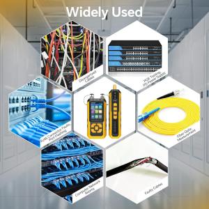 Noyafa NF-8518 Çok Fonksiyonlu Ağ ve Fiber Test Cihazı (OPM, PoE, VFL, CAT6)