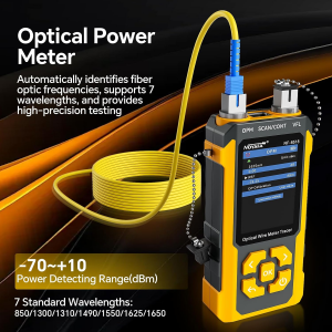 Noyafa NF-8518 Çok Fonksiyonlu Ağ ve Fiber Test Cihazı (OPM, PoE, VFL, CAT6)