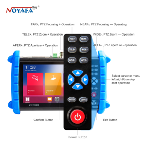 Noyafa NF-IPC722ATCHS 7” HD CCTV Test Cihazı (IP Kamera / DVR / NVR Tester)