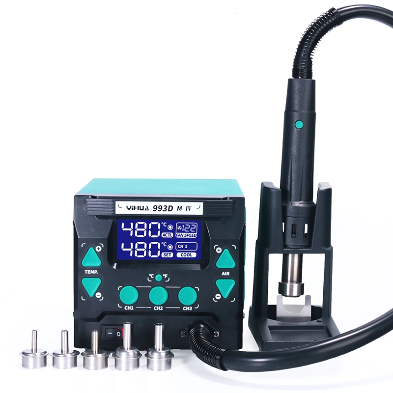 Yihua 993DM-IV 1000W Sıcak Hava Üfleme Rework İstasyonu