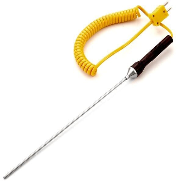 WRNM-102B WRNM-102B K Tipi Sıcaklık Ölçer Prob 0°C +600°C (Prob Uzunluğu: 20cm)